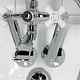 preview thumbnail 14 of 34, Kingston Brass Tub Wall Mount Clawfoot Tub Faucet with Hand Shower