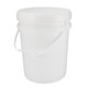 preview thumbnail 1 of 4, Plastic Paint Pail 4.75Gallon/18L Paint Can with Lid, White