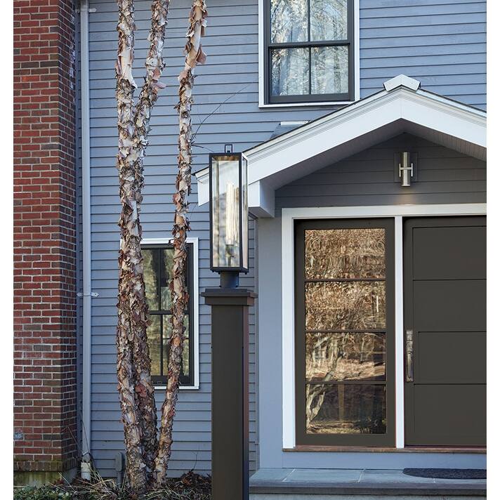 Elk Home Capture Outdoor Post Mount Light - Matte Black - Matte Black