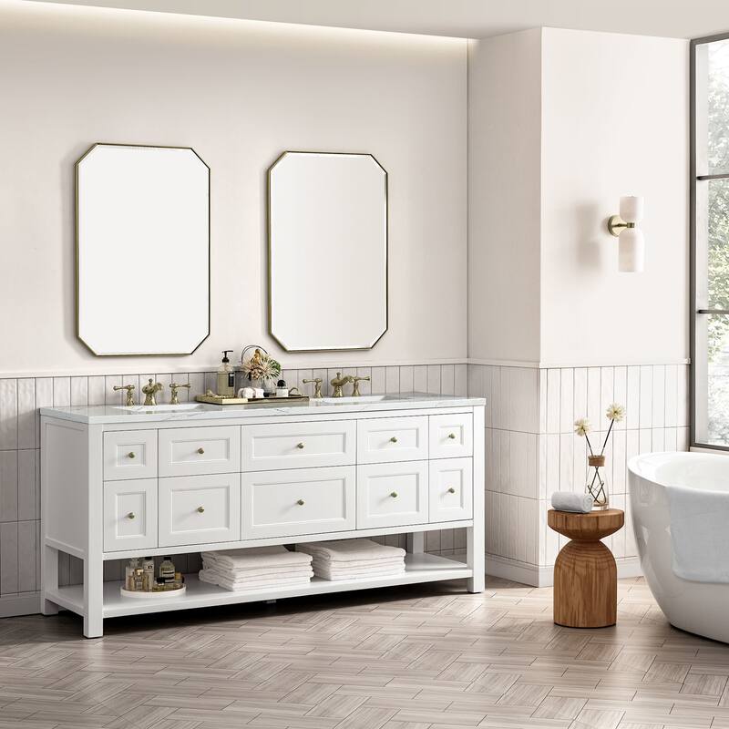 James Martin Vanities 330-V72-FENC Breckenridge 72" Free Standing