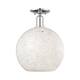 Option Polished Chrome / White Mouchette