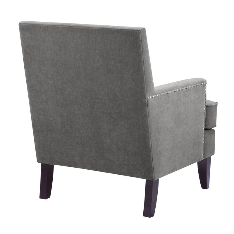 Modern Living Room Track Arm Club Chair
