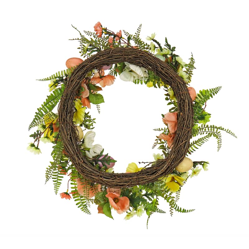 National Tree Company 22 inch Artificial Easter Wreath