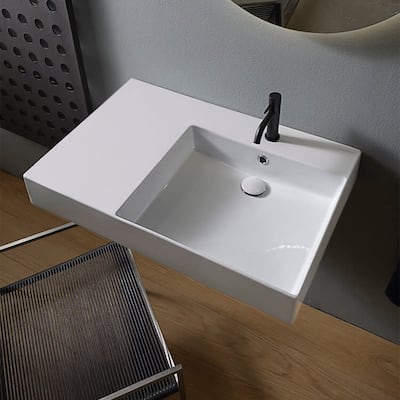 Nameeks Scarabeo 5150-One Hole Teorema 2.0 Plus 31-1/2" Rectangular