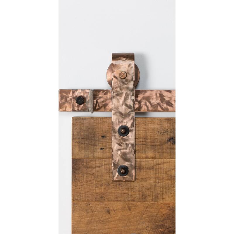 Leatherneck Hardware 142 Premium Series 96 Inch Standard Straight - Machined Copper