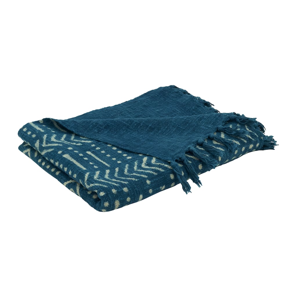 Mudcloth Design Throw