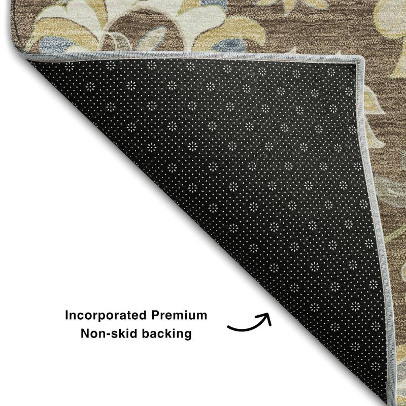 Premium Washable Super Soft Traditional Evie Mayfield Rug