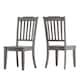 Option Antique Grey Chairs