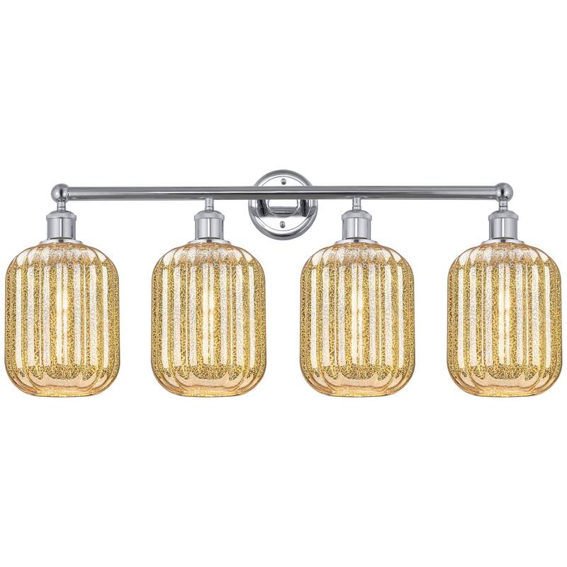 Innovations Lighting 616-4W-14-34 Preston Vanity Preston 4 Light 34" - Polished Chrome / Mercury