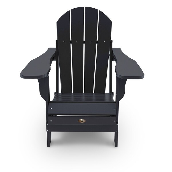 Leisure Line Recycled Plastic Folding Adirondack Chair - Bed Bath
