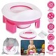 preview thumbnail 3 of 7, Portable Baby Potty Chair Cover with Splash Guard for Travel