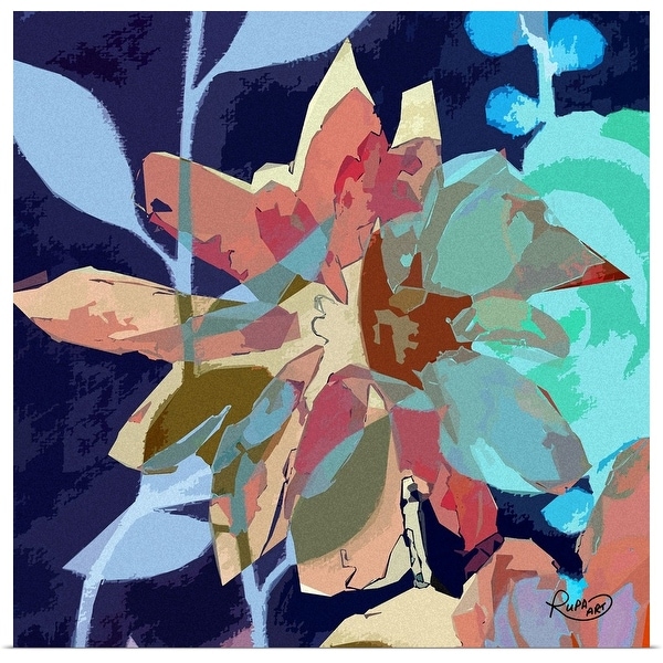 "Abstract Flower II" Poster Print