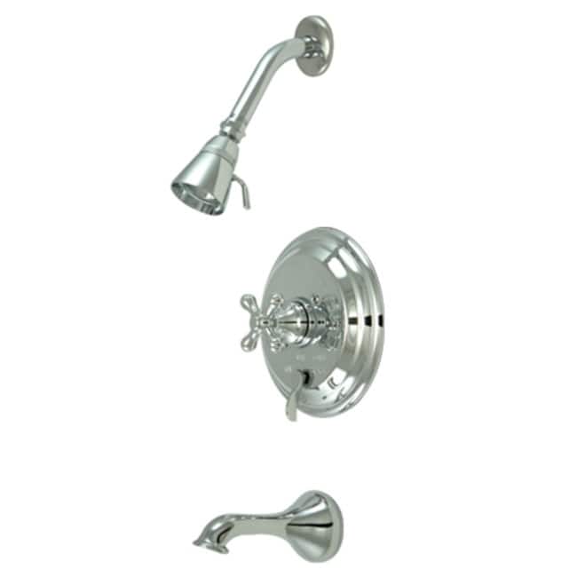Elements Of Design Single Handle Tub and Shower Trim with Single