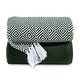 preview thumbnail 28 of 43, Handwoven Luxurious Cotton Sofa Couch Bed Throw Blankets All Season - Set of 2 (50''x60'') Diamond Green