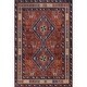 preview thumbnail 2 of 10, Nuloom Damaris Splashguard Medallion Machine Washable Area Rug