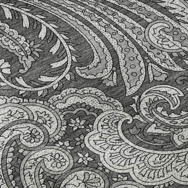 Premium Washable Super Soft Traditional Paisley Mayfield Rug