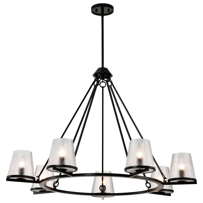 Nuvo Lighting 60/8259 Valentine 7 Light 40" Wide Ring Chandelier