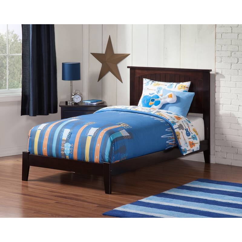 Traditional Bed Frame with Footboard - HomeStock Renaissance Rhapsody Design