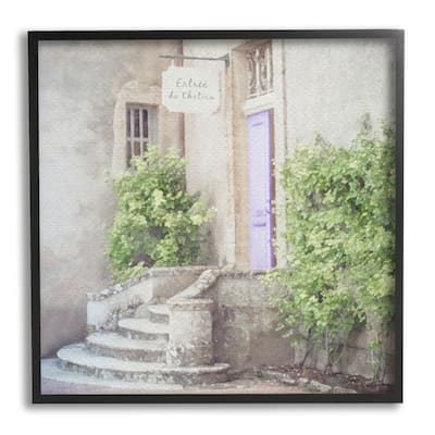 Stupell French Shop View Framed Giclee Art Design by LSR Design Studio