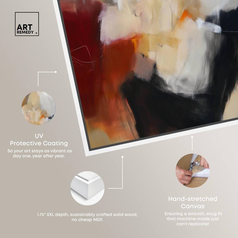 Earth and Fire II Canvas by Art Remedy