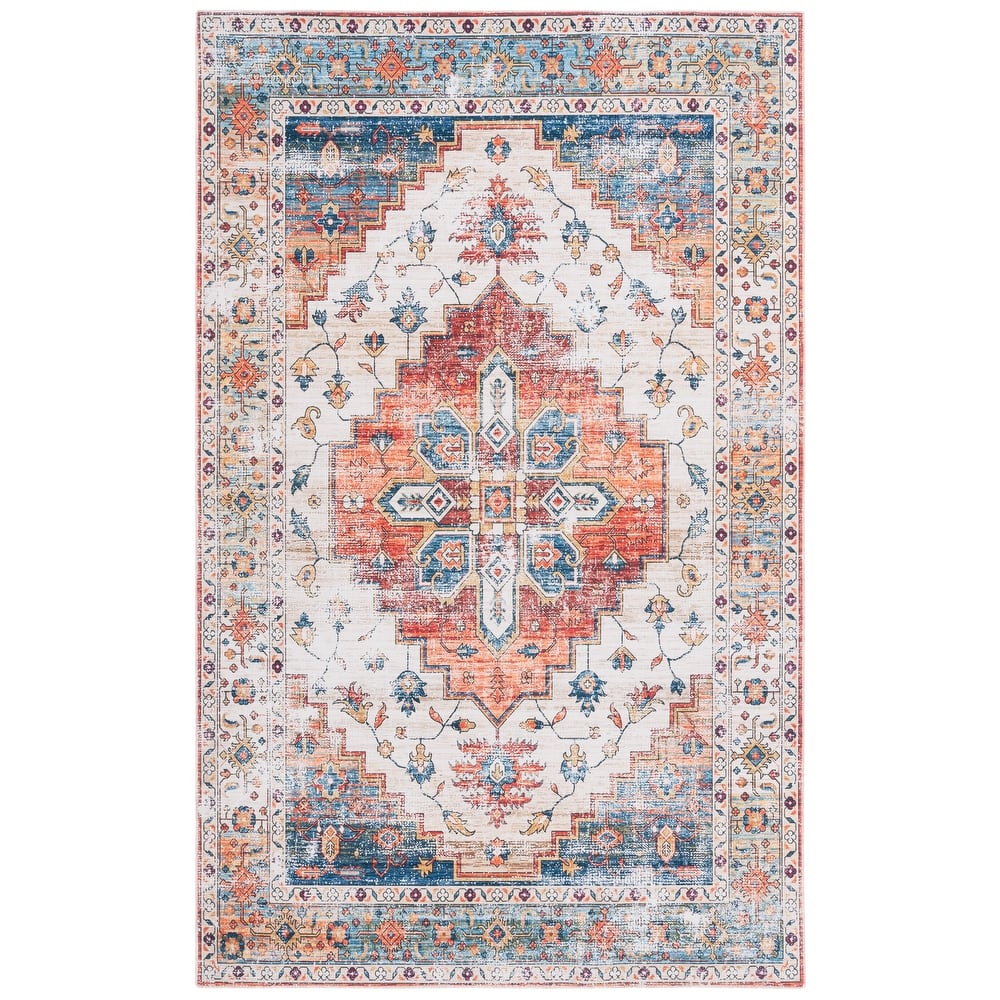 SAFAVIEH Arizona Grytsje Vintage Machine Washable Rug.
