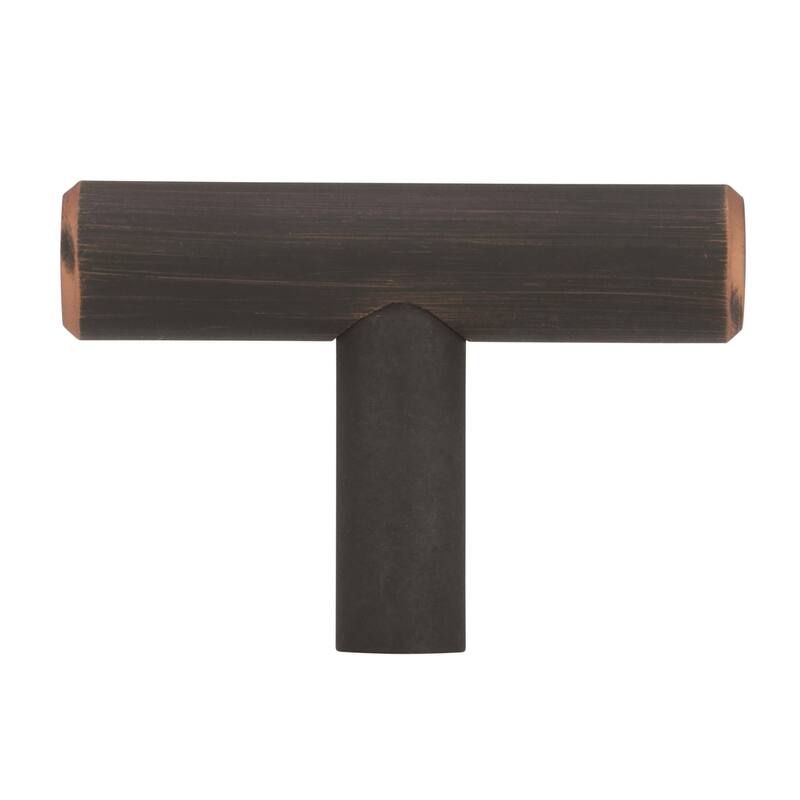 Bar Pulls 1-15/16 in (49 mm) Length Oil-Rubbed Bronze Cabinet Knob - 10 Pack - 1.9375
