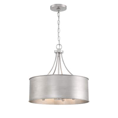 Trade Winds Lighting 4-Light Drum Pendant