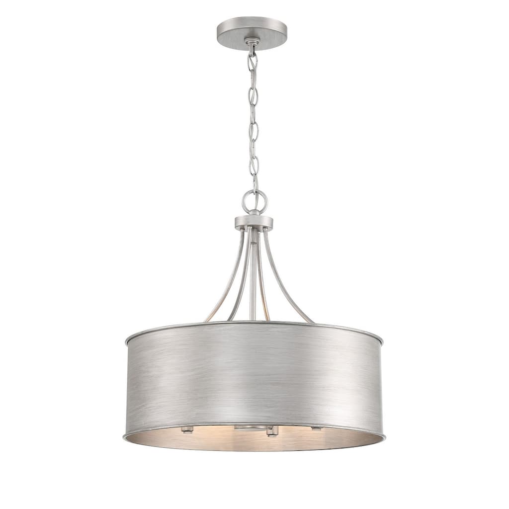 Trade Winds Lighting 4-Light Drum Pendant