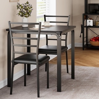 3 Piece Dining Table Set for 2 - Bed Bath & Beyond - 41298047