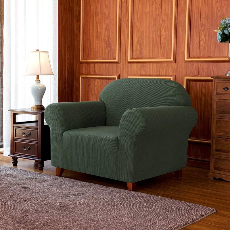 Subrtex Stretch Armchair Slipcover 1 Piece Spandex Furniture Protector