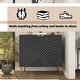 preview thumbnail 4 of 14, Clihome 2-Door Storage Buffet Sideboard with Adjustable Shelf