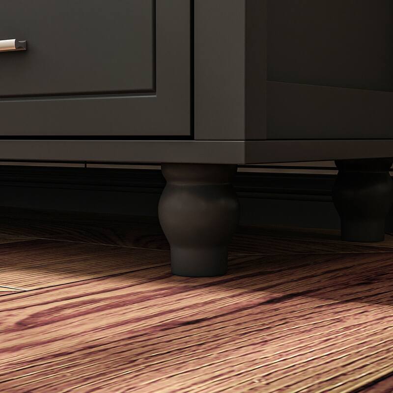 Tall Bookcase Storage Cabinet Pantry Cabinet Wooden Bookshelf Display - 36.2"X70.9"