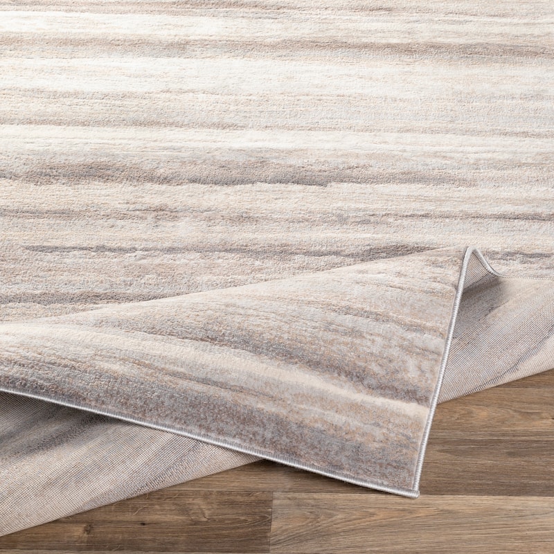 Livabliss Ajax Modern Striped Area Rug
