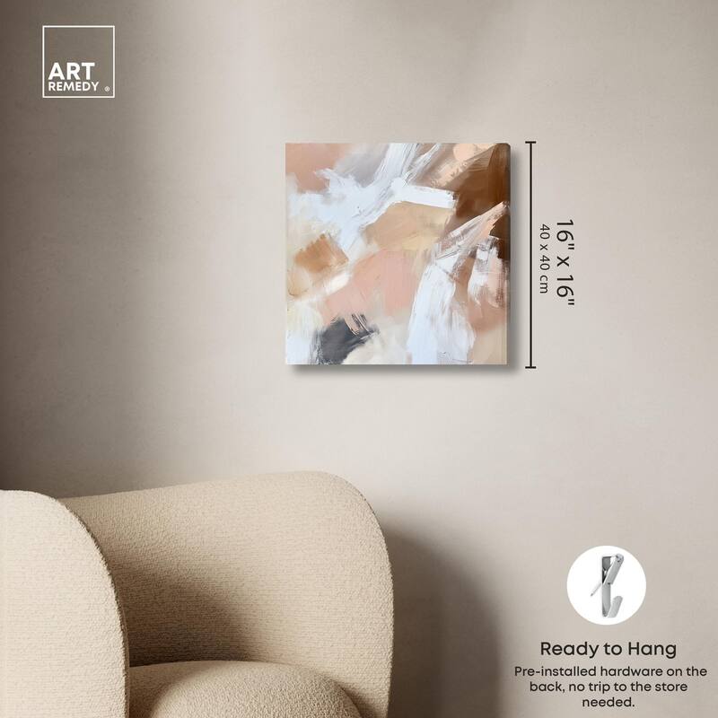Taupe and Ash I Canvas by Art Remedy, Gallery Wrapped
