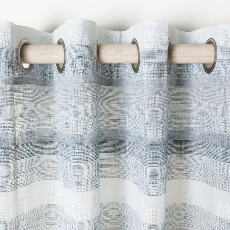 SAFAVIEH Nidelea Semi-Sheer Window Curtain Panel