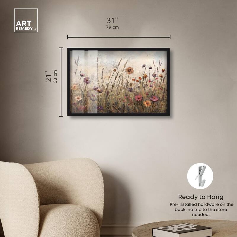 Vintage Blooms II Shadowbox by Art Remedy