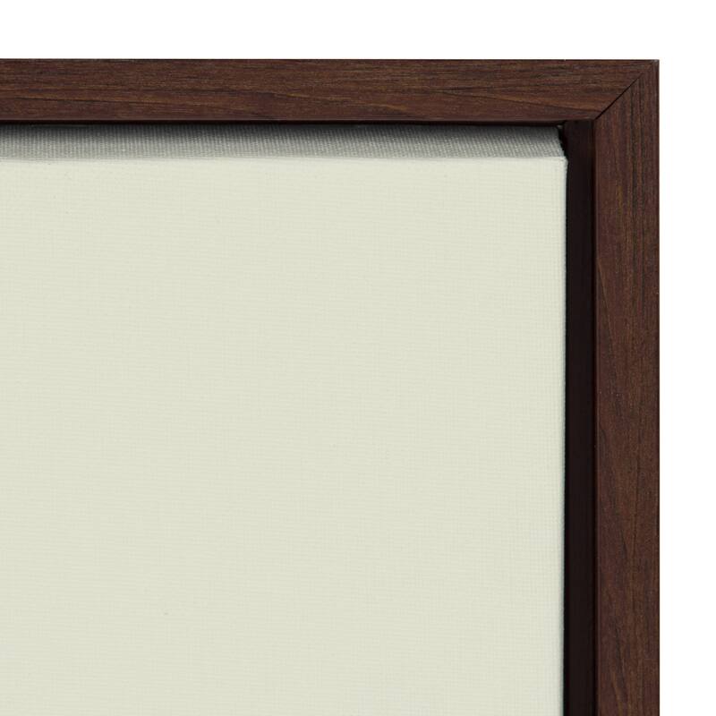 Kate and Laurel Sylvie Skate Dog Framed Canvas by Rachel Lee