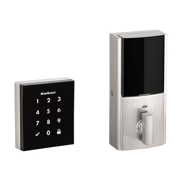 Kwikset 953OBN Obsidian Keyless Touchscreen Electronic Deadbolt