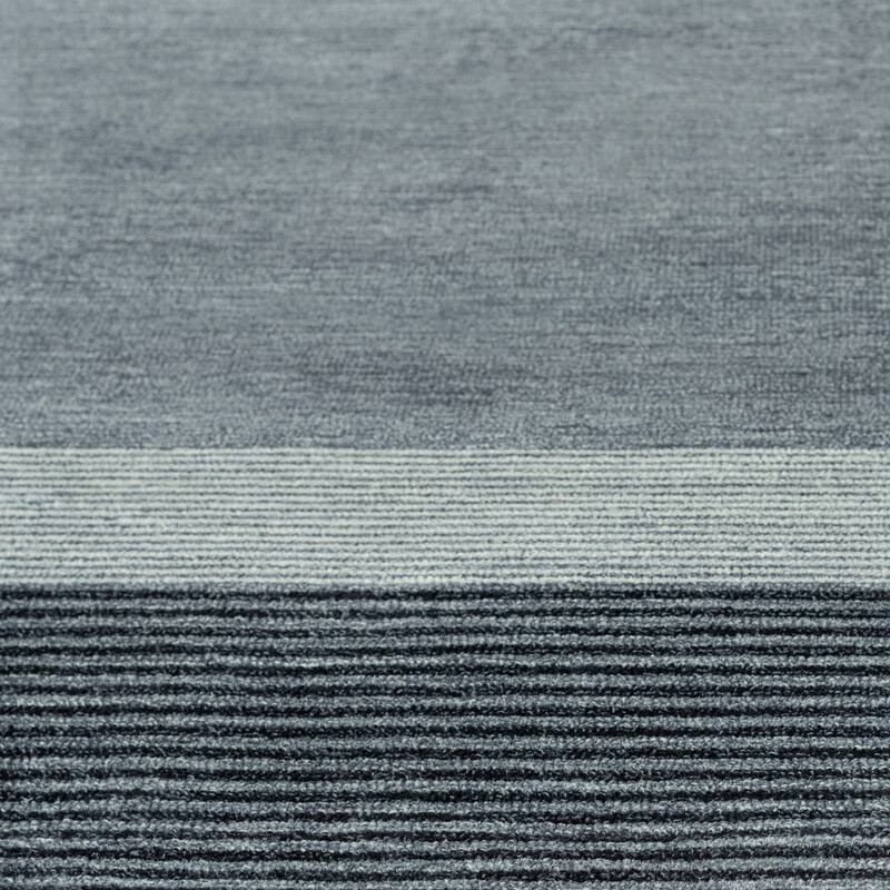 Alora Decor Wondrous Blue Hand-tufted Wool Rug