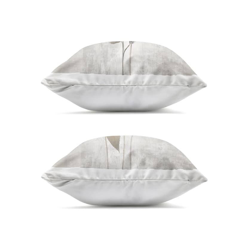 Stupell Soft Chic Roses Printed Outdoor Throw Pillow Design by Irene Weisz (Set of 2)