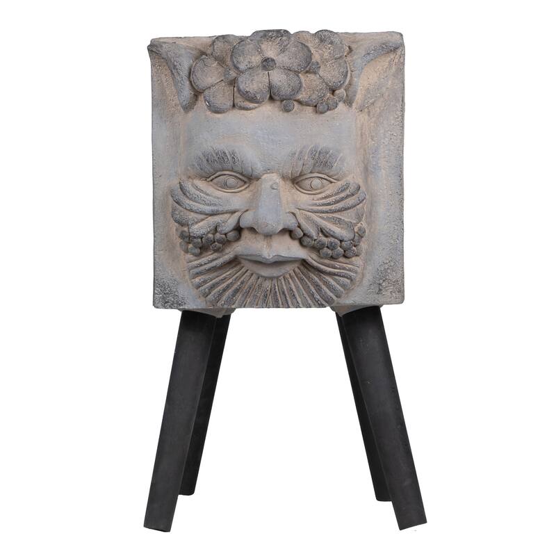 Greek God Statue Planter with Legs