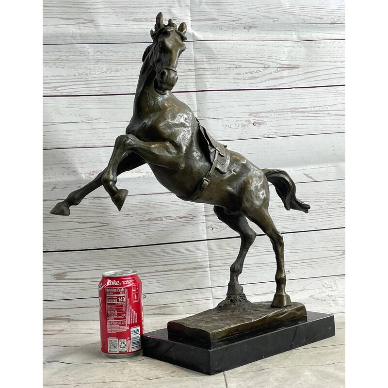 Sergeant Reckless Usmc Marine Corps War Horse Mare Bronze Metal Sculpture Statue