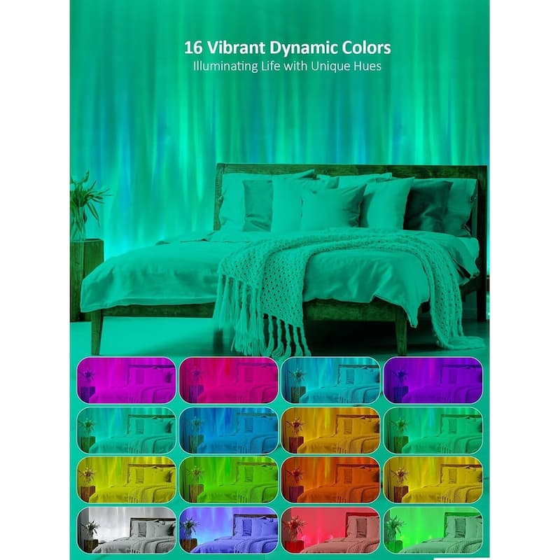 RGBW Ocean Wave Decorative LED Floor Lamp