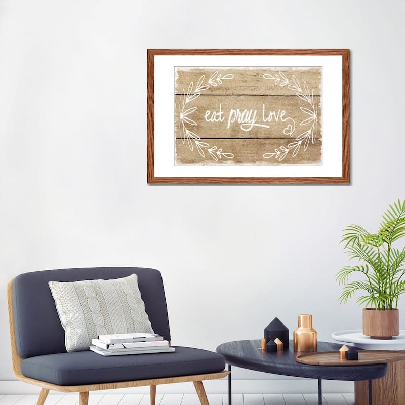 iCanvas "Eat, Pray, Love" by Amanda Murray