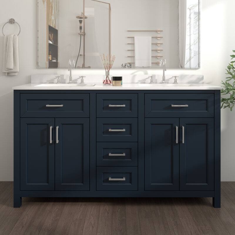 Acroma - 60'' Double Bathroom Vanity