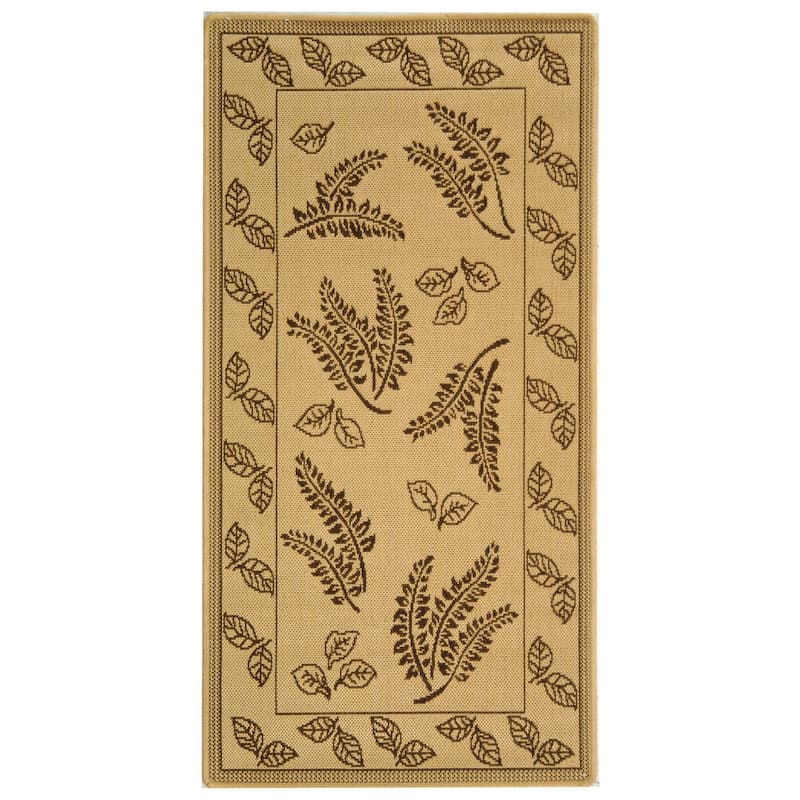 SAFAVIEH Courtyard Rosaria Indoor/ Outdoor Waterproof Patio Backyard Rug