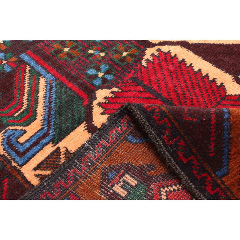 ECARPETGALLERY Hand-knotted Teimani Light Orange Wool Rug - 2'11 x 5'0