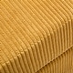 preview thumbnail 67 of 94, Modern Oversized striped Corduroy Ottoman