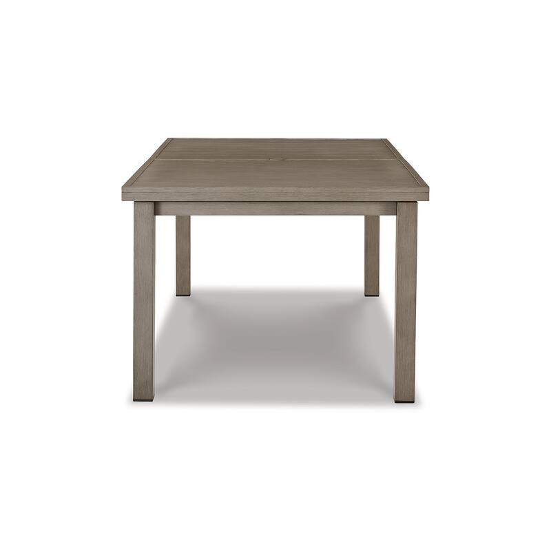 Signature Design by Ashley Beach Front Beige 7-Piece Outdoor Dining Package - 42"W x 71/94"D x 30"H
