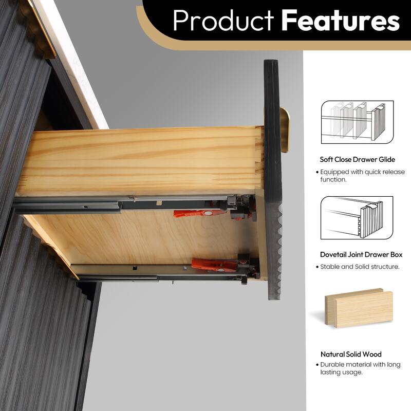 Cadiz Bath Vanity with Composite Stone Top and Mirror